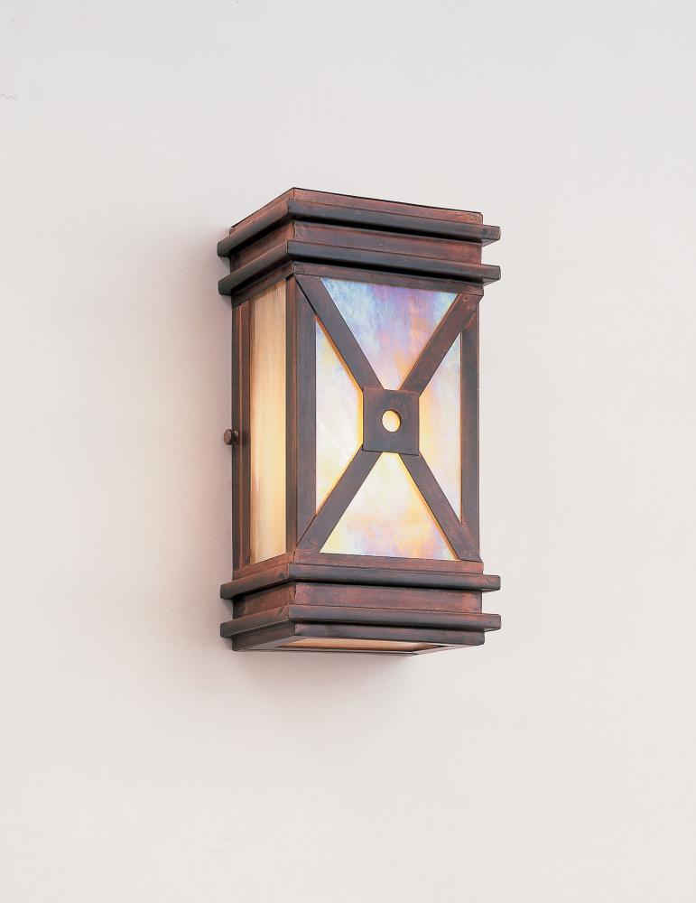 1-LIGHT OUTDOOR WALL SCONCE